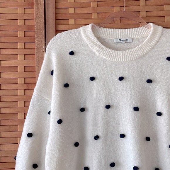 Madewell Brockton Bobble Sweater in Coziest Yarn - Picture 3 of 6
